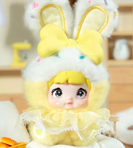 Пухнаста фігурка на підвісі POP TOP Hi TOY серії Nommi - Зайченята - HC023_10.jpg - № 10