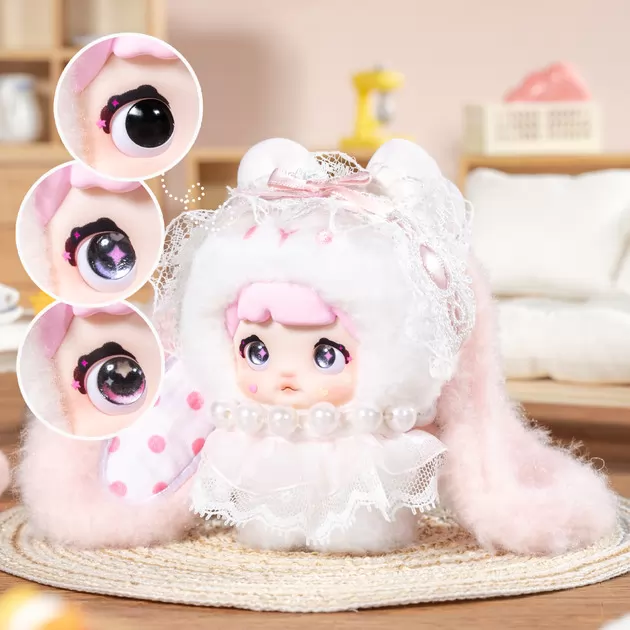 Пухнаста фігурка на підвісі POP TOP Hi TOY серії Nommi - Зайченята