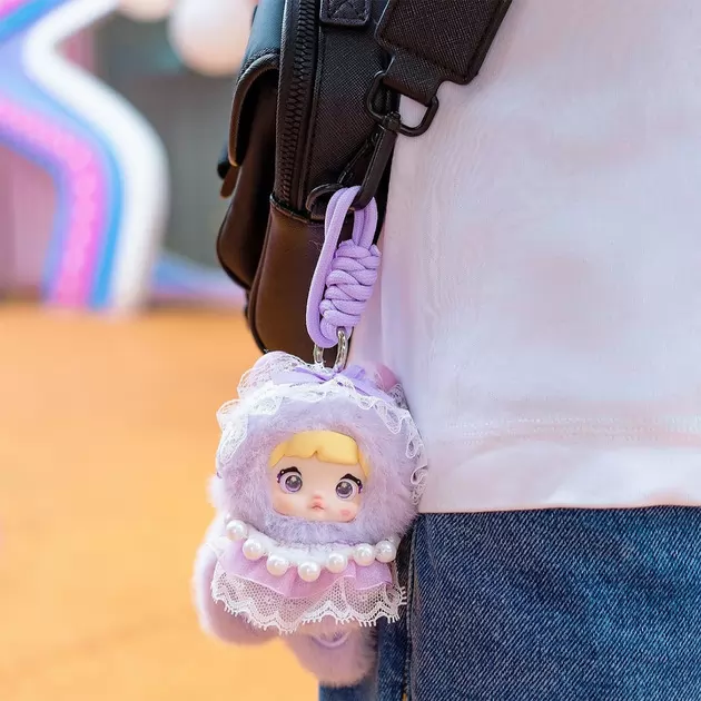Пухнаста фігурка на підвісі POP TOP Hi TOY серії Nommi - Зайченята