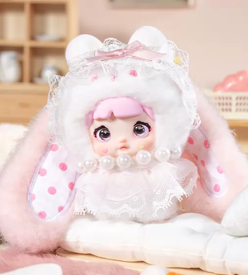 Пухнаста фігурка на підвісі POP TOP Hi TOY серії Nommi - Зайченята - HC023_9.jpg - № 9