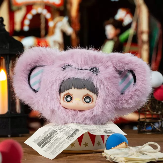 Колекційна м'яка іграшка з кільцем POP TOP Hi TOY серії MayMei - Шалений цирк
