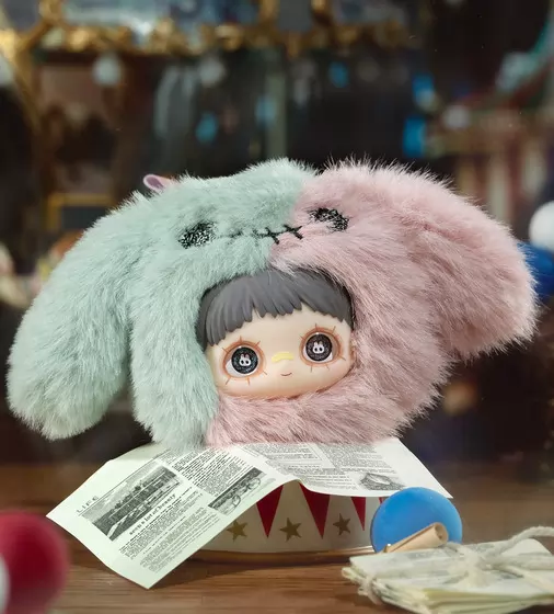 Колекційна м'яка іграшка з кільцем POP TOP Hi TOY серії MayMei - Шалений цирк - HC029_5.jpg - № 5