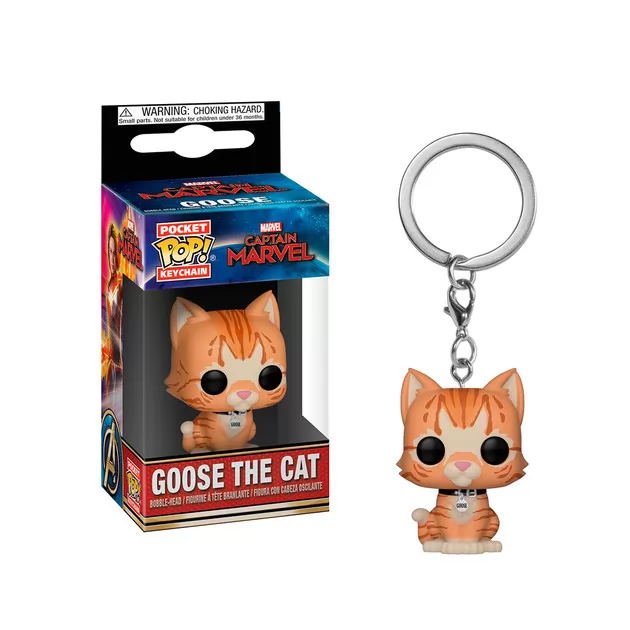 Ігрова Фігурка На кліпси Funko Pop! Cерії Капітан Марвел - Кіт Гуся