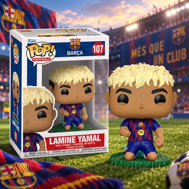 Игровая фигурка Funko POP! серии Футбол: Барселона S2 - Ламин Ямаль