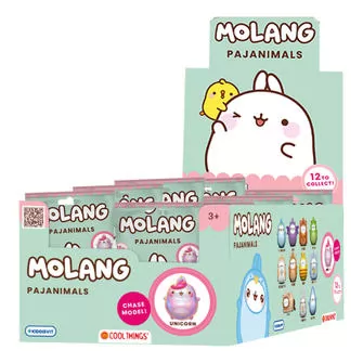 Дисплей фигурок-сюрпризов Cool Things серии Molang - Милые пижамки (24 шт.)
