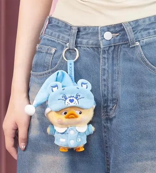 Коллекционная мягкая игрушка с кольцом POP TOP 1983toys серии Upset Duck x Care Bears - Будь радугой - AP17183806800C_3.jpg - № 3