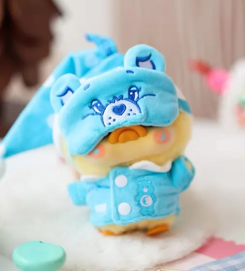 Коллекционная мягкая игрушка с кольцом POP TOP 1983toys серии Upset Duck x Care Bears - Будь радугой - AP17183806800C_7.jpg - № 7