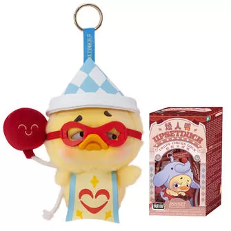 Коллекционная мягкая игрушка с кольцом POP TOP 1983toys серии Upset Duck - Цирковое шоу
