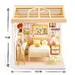 Конструктор-румбокс Mini House серії Інтер'єр &ndash; Спальня (світло) - 8004_3.jpg - № 3
