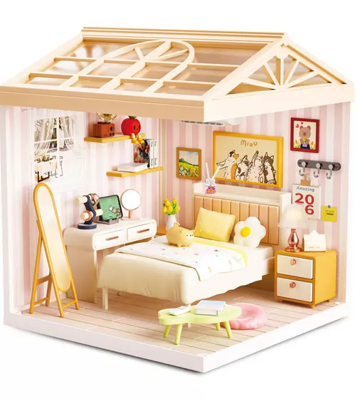 Конструктор-румбокс Mini House серии Интерьер &ndash; Спальня (свет) - 8004_2.jpg - № 2