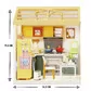 Конструктор-румбокс Mini House серии Интерьер &ndash; Кухня (свет) - 8005_3.jpg - № 3