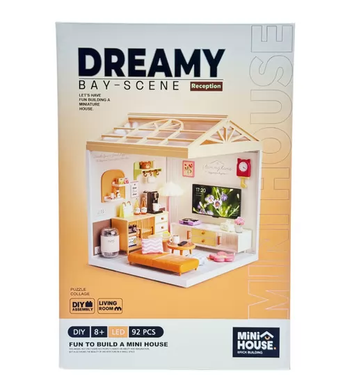 Конструктор-румбокс Mini House серії Інтер'єр &ndash; Вітальня (світло) - 8006_1.jpg - № 1