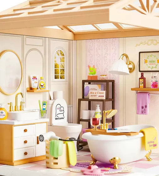 Конструктор-румбокс Mini House серії Інтер'єр &ndash; Ванна кімната (світло) - 8009_5.jpg - № 5