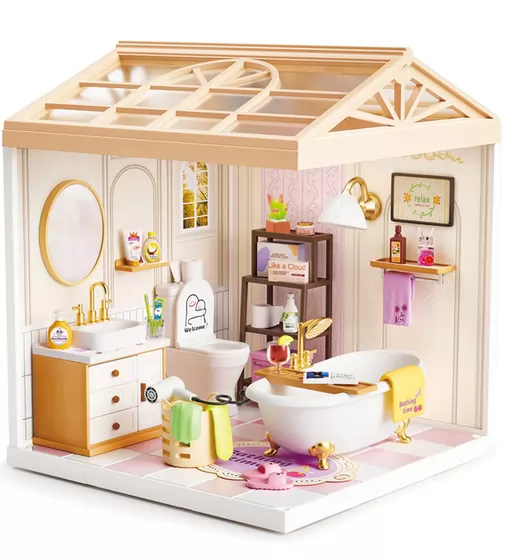 Конструктор-румбокс Mini House серії Інтер'єр &ndash; Ванна кімната (світло) - 8009_2.jpg - № 2