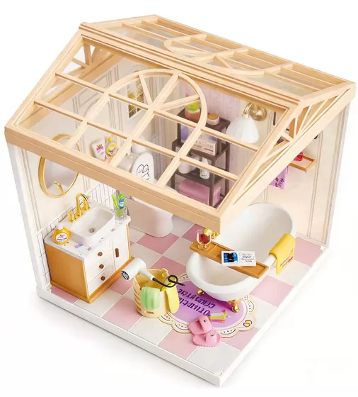 Конструктор-румбокс Mini House серії Інтер'єр &ndash; Ванна кімната (світло) - 8009_4.jpg - № 4