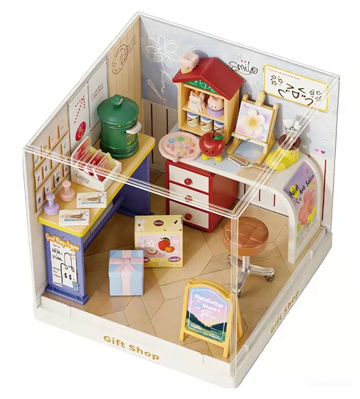 Конструктор-румбокс Mini House серии Интерьер Мини &ndash; Магазин подарков - 8037_4.jpg - № 4