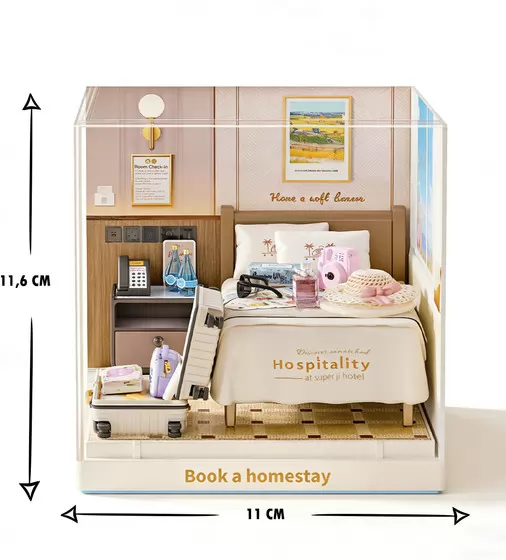 Конструктор-румбокс Mini House серии Интерьер Мини &ndash; Номер в отеле - 8038_3.jpg - № 3