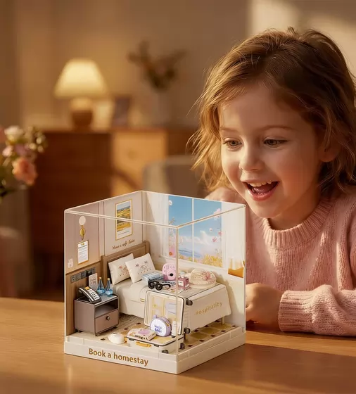 Конструктор-румбокс Mini House серии Интерьер Мини &ndash; Номер в отеле - 8038_7.jpg - № 7