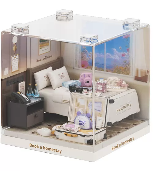Конструктор-румбокс Mini House серии Интерьер Мини &ndash; Номер в отеле - 8038_4.jpg - № 4