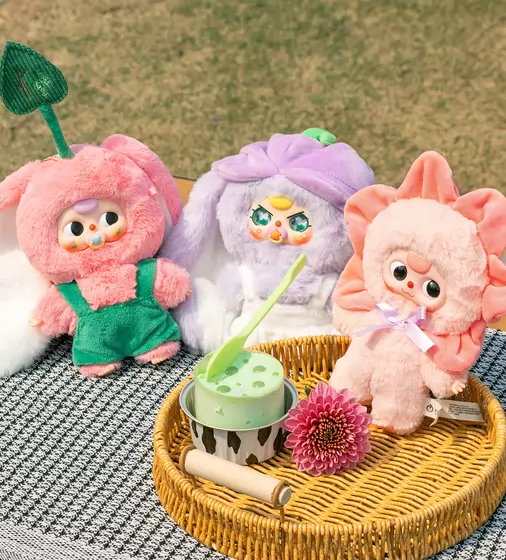 Коллекционная мягкая игрушка с кольцом POP TOP серии Baby Three - Весна - CRP2603_5.jpg - № 5