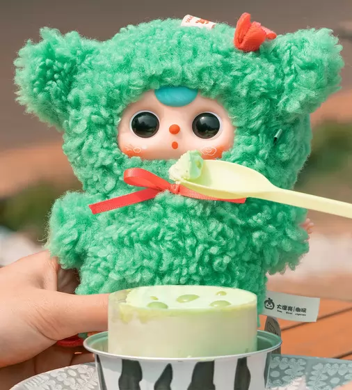 Коллекционная мягкая игрушка с кольцом POP TOP серии Baby Three - Весна - CRP2603_8.jpg - № 8