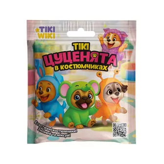 Стретч-іграшка у вигляді тварини Tiki Wiki – Тікі Цуценята в костюмчиках
