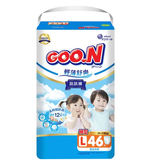 Трусики-подгузники Goo.N Slim & Comfortable (размер 4(L), 9-14 кг, 46 шт) - 21001092_1.jpg - № 1