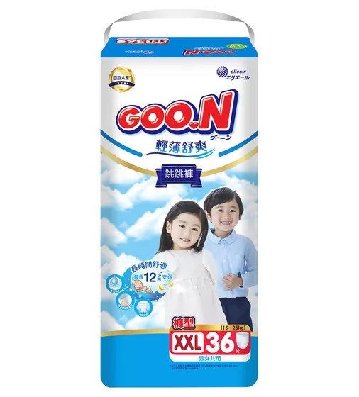 Трусики-подгузники Goo.N Slim & Comfortable (размер 6(XXL), 15-25 кг, 36 шт) - 21001094_1.jpg - № 1