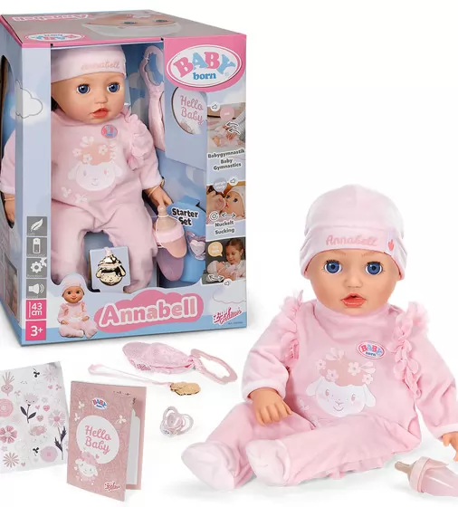 Интерактивная кукла Baby Born &ndash; Аннабель (43 см) - 838396_2.jpg - № 2