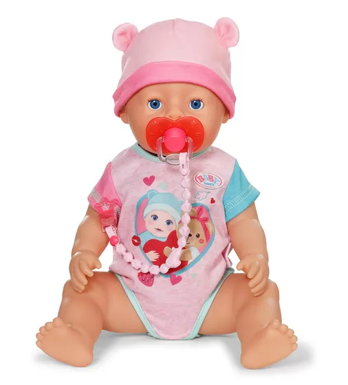 Пустышка для куклы Baby Born на клипсе (розовая) - 838679-2_3.jpg - № 3