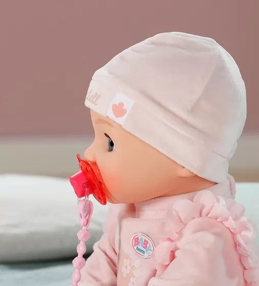 Пустышка для куклы Baby Born на клипсе (розовая) - 838679-2_4.jpg - № 4