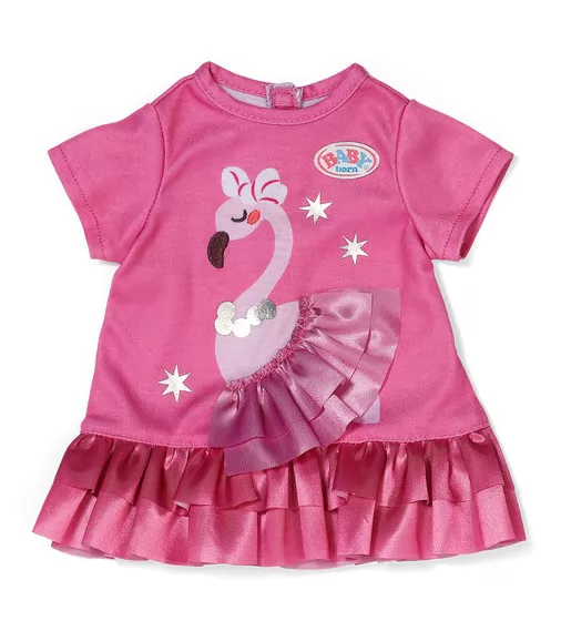 Одяг для ляльки Baby Born &ndash; Сукня з фламінго (43 см) - 839423_1.jpg - № 1