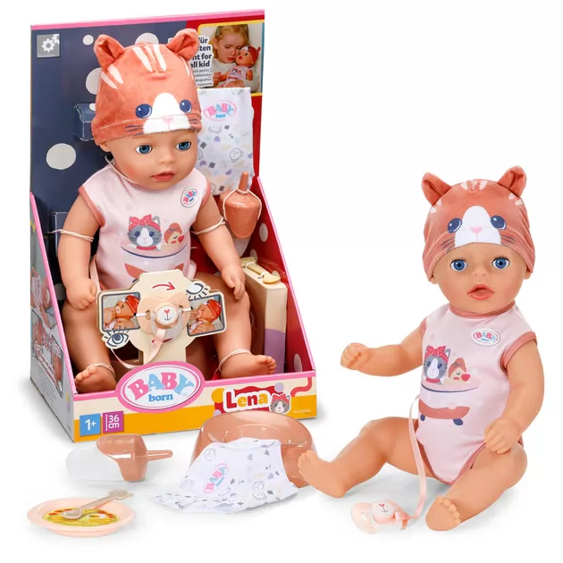 Лялька Baby Born &ndash; Лена у костюмі котика (36 см)