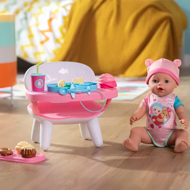 Интерактивный столик для кормления куклы Baby Born S2 &ndash; Время обеда (свет, звук)