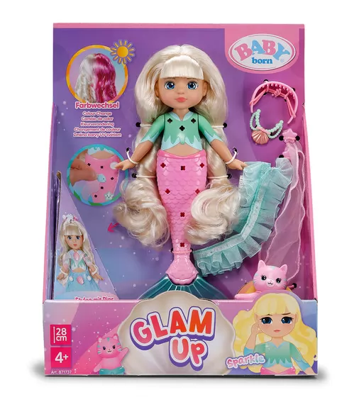 Лялька Baby Born серії Glam Up" &ndash; Русалонька Спаркл (28 см)" - 871737_12.jpg - № 12