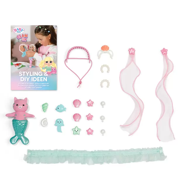 Лялька Baby Born серії Glam Up" &ndash; Русалонька Спаркл (28 см)"