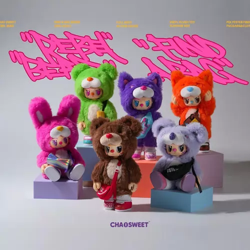 Коллекционная игрушка POP TOP Rebel Bear серии Find A Bag - Кул
