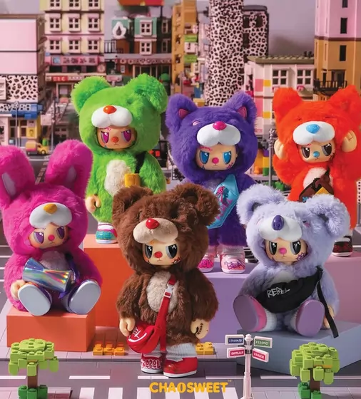 Коллекционная игрушка POP TOP Rebel Bear серии Find A Bag - Кул бой - CSRB005_9.jpg - № 9