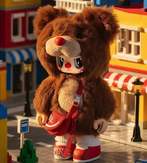 Коллекционная игрушка POP TOP Rebel Bear серии Find A Bag - Кул бой - CSRB005_5.jpg - № 5