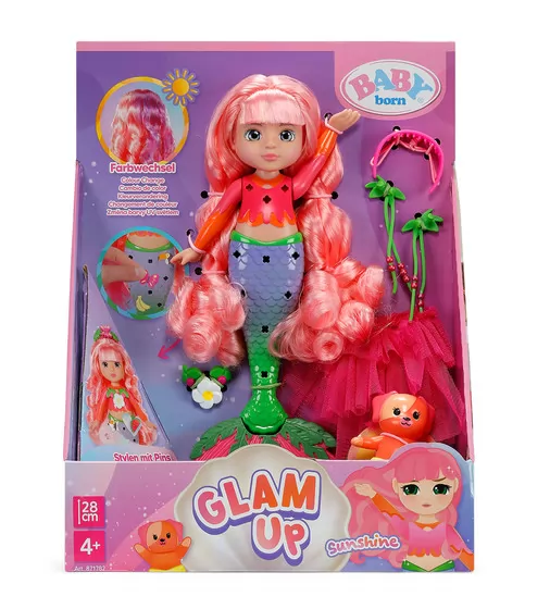 Кукла Baby Born серии Glam Up" &ndash; Русалочка Саншайн (28 см)" - 871782_12.jpg - № 12
