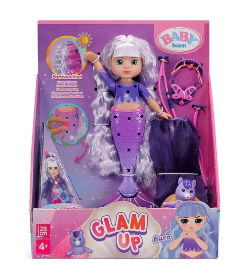Лялька Baby Born серії Glam Up" &ndash; Русалонька Аура (28 см)" - 871799_11.jpg - № 11