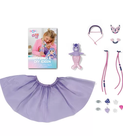 Лялька Baby Born серії Glam Up" &ndash; Русалонька Аура (28 см)" - 871799_4.jpg - № 4