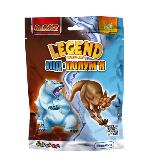 Стретч-игрушка в виде животного серии Legend of animals Макси &ndash; Лёд и пламя - 60-CN25_1.jpg - № 1
