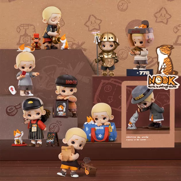 Коллекционная игрушка POP TOP 52Toys серии NOOK - Винтажный магазин