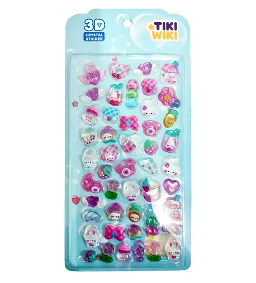 Набір 3D-наліпок Tiki Wiki серії Crystal" &ndash; Тікі фантазія" - 25ESE009-01_1.jpg - № 1