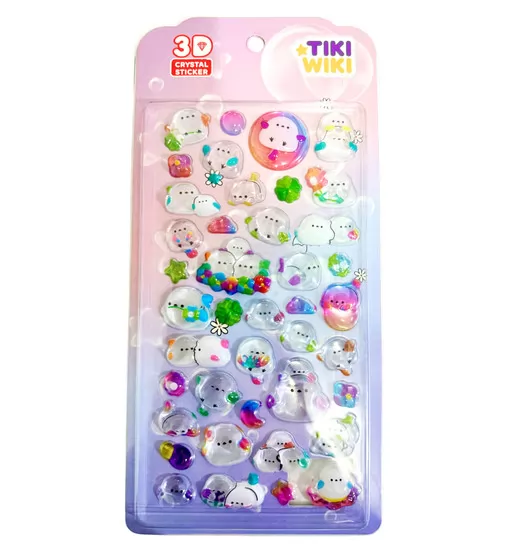 Набор 3D-наклеек Tiki Wiki серии Crystal" &ndash; Тики сказка" - 25ESE009-02_1.jpg - № 1