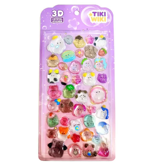 Набор 3D-наклеек Tiki Wiki серии Crystal" &ndash; Тики мечты" - 25ESE009-03_1.jpg - № 1