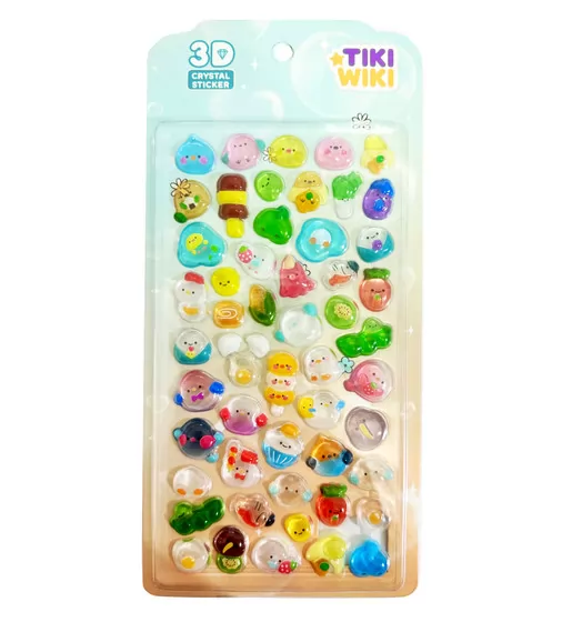 Набір 3D-наліпок Tiki Wiki серії Crystal" &ndash; Тікі чарівність" - 25ESE009-05_1.jpg - № 1