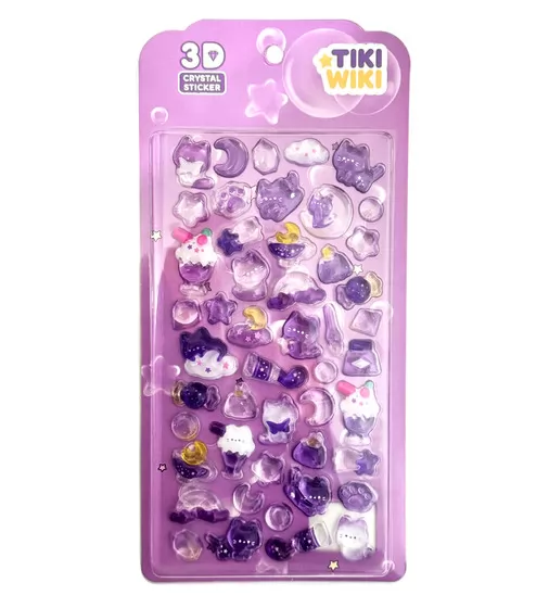 Набір 3D-наліпок Tiki Wiki серії Crystal" &ndash; Тікі зоряні сни" - 25ESE009-07_1.jpg - № 1