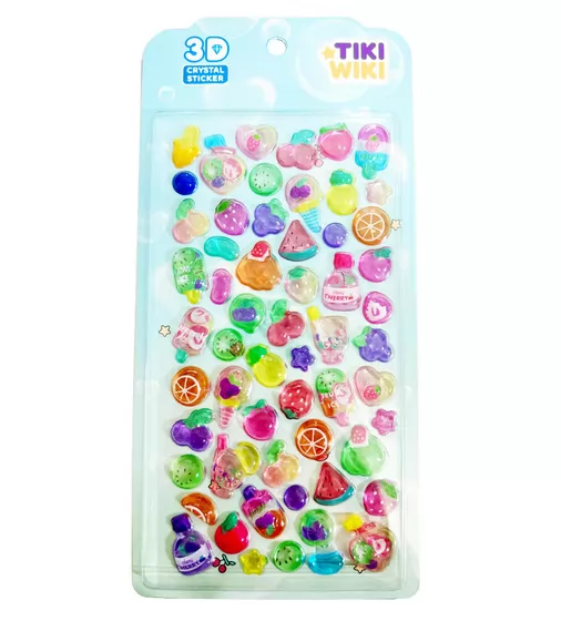 Набір 3D-наліпок Tiki Wiki серії Crystal" &ndash; Тікі фрукти S2" - 25ESE009-09_1.jpg - № 1